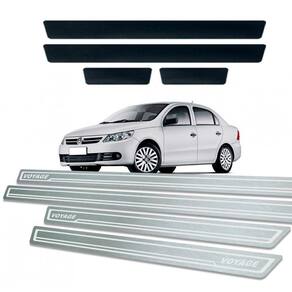 Soleira + Vinil Volkswagen Voyage G5 G6 2008 Até 2019