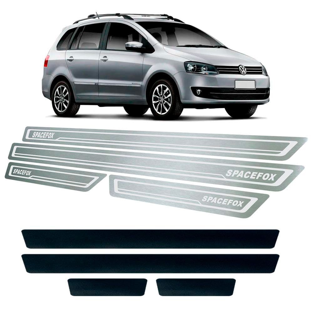 Soleira + Vinil Volkswagen Spacefox 2006 Até 2013