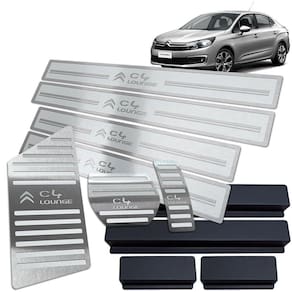Soleira + Pedaleira + Descanso Citroen C4 Lounge 2014 A 2020