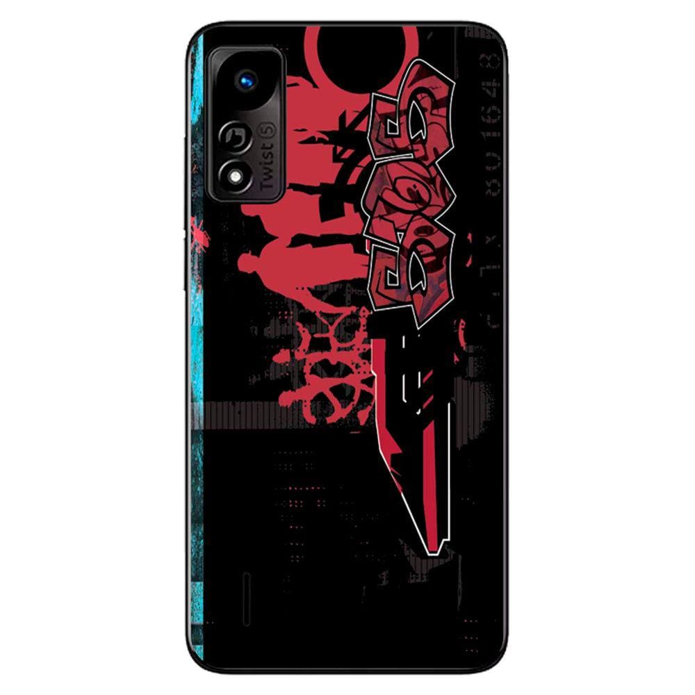 Capa Adesivo Skin055 Verso Para Positivo Twist 5 S620