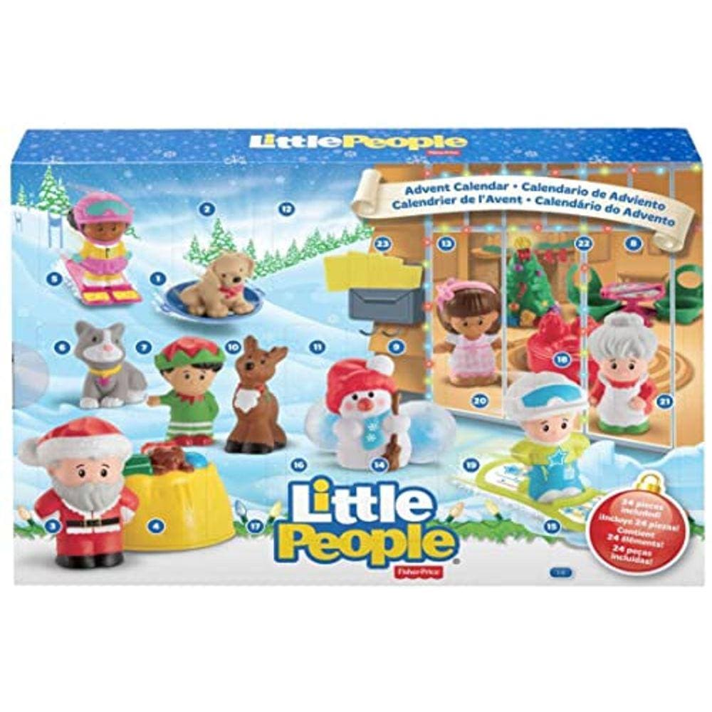 Calendário Advento Pessoas Pequenas - Amigos Bebê e Acessórios Divertidos (80 characters)