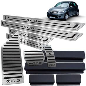 Soleira Pedaleira Descanso Citroen C3 2003 A 2012 Automático