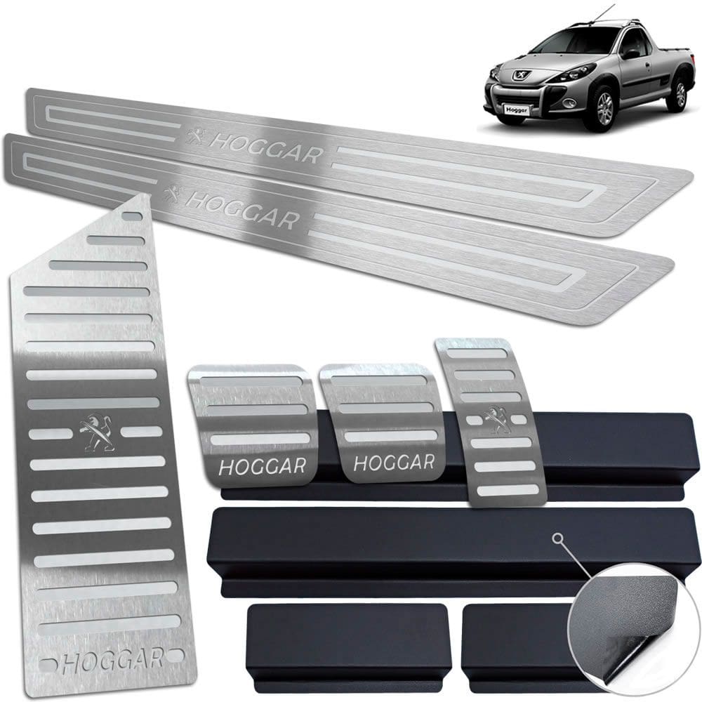 Soleira Pedaleira Descanso Peugeot Hoggar 2010 2014 Manual
