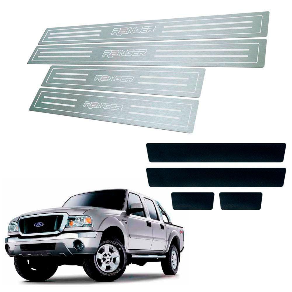 Soleira + Vinil Ford Ranger 1998 Até 2012