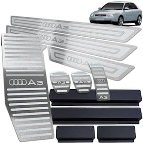 Soleira + Pedaleira + Descanso Audi A3 1996 A 2006 Manual
