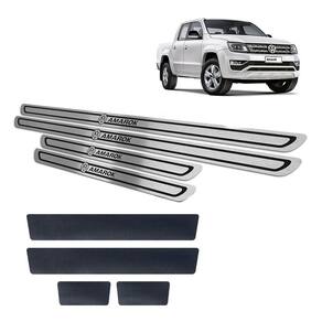 Soleira Amarok 2011 a 2019 Preto Baixo Relevo + Vinil