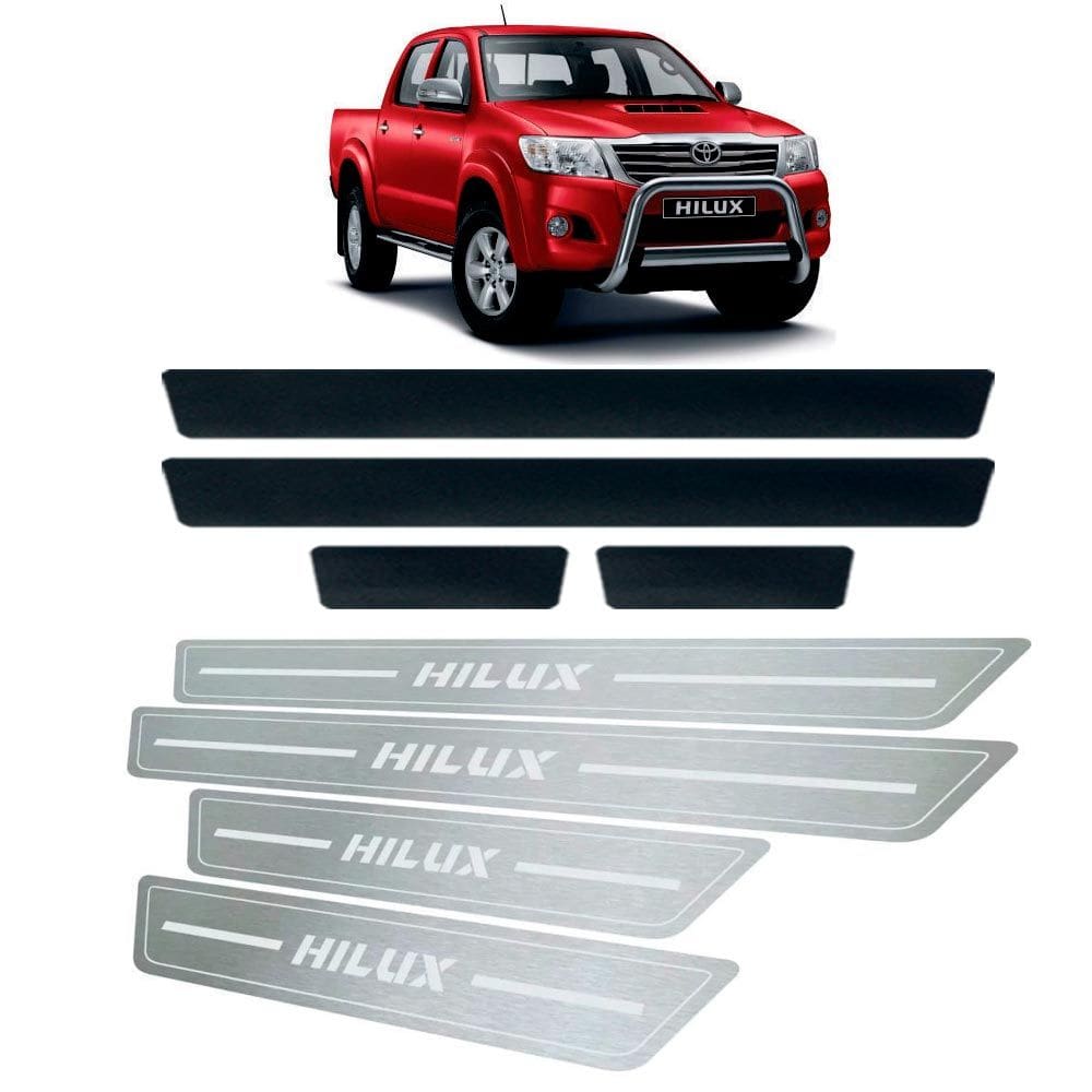 Soleira + Vinil Toyota Hilux 2016 Até 2019
