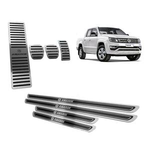 Soleira Pedaleira Descanso Amarok 11 19 Manual Preto AR