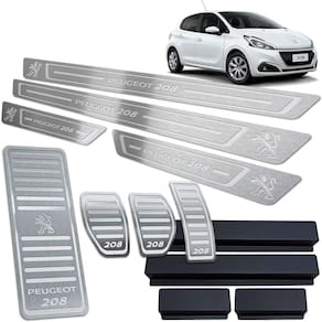 Soleira Pedaleira Descanso Peugeot 208 2013 Até 2020 Manual