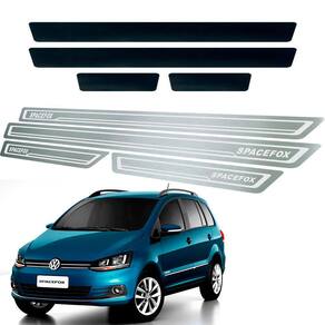 Soleira + Vinil Volkswagen Spacefox 2014 Até 2016
