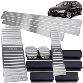 Vinil Soleira Pedaleira Descanso Audi A3 2007 A 2013 Manual