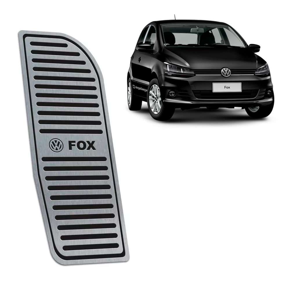 Descanso De Pé Aço Inox Fox 2014/2020 Preto