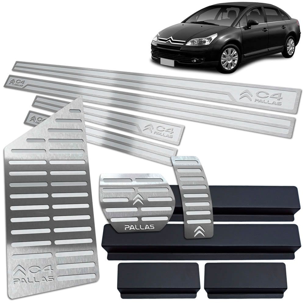 Descanso Pedaleira Automático Soleira C4 Pallas 2005 A 2013