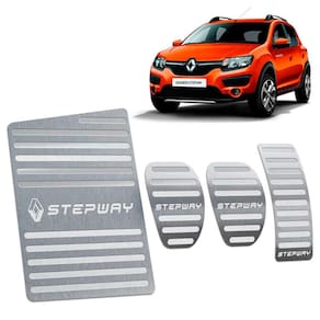 Descanso + Pedaleira Sandero Stepway 2014/2019 Manual Prata
