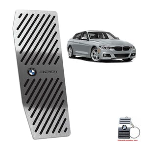 Descanso De Pé Em Inox Bmw 320i M Sport 2015 A 2019 Preto