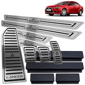 Soleira Pedaleira Descanso Lancer 2007/2019 Manual Preto BR
