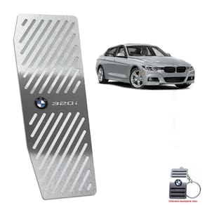 Descanso De Pé Em Inox Bmw 320i M Sport 2015 a 2019 Prata