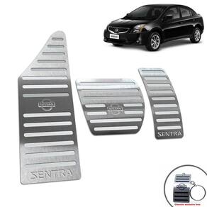Descanso Pedaleira Nissan Sentra 2008/2013 Automático Prata