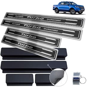 Soleira Ford Ranger Turbo 2017 A 2020 Preto Alto Relevo