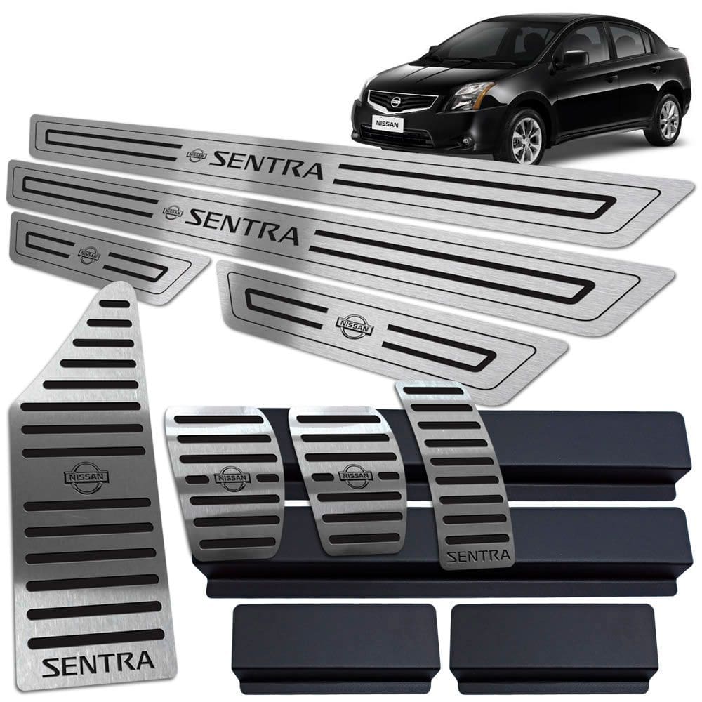 Descanso Pedaleira Manual Soleira Sentra 2008/2013 Preto BR
