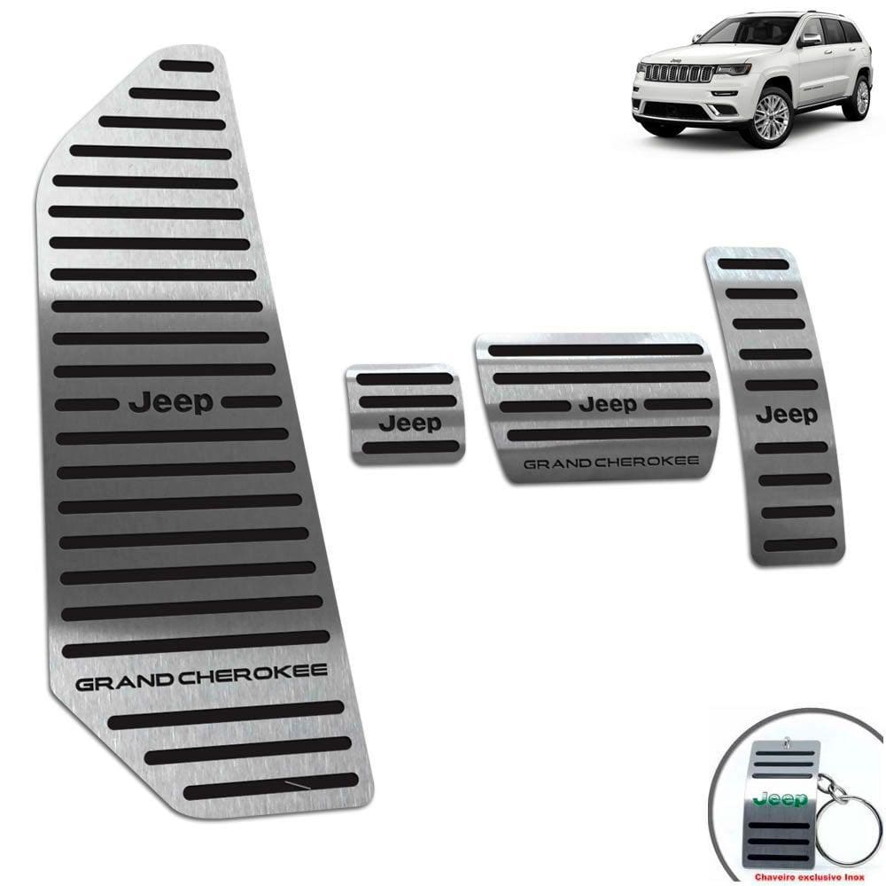Descanso Pedaleira Jeep Grand Cherokee 2013 a 2018 Preto