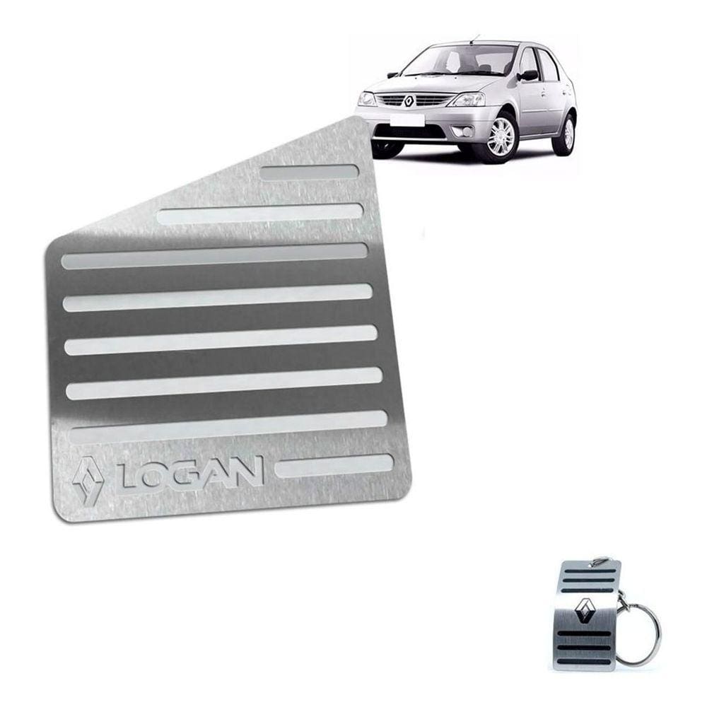 Descanso de Pé Renault Logan 2007 A 2010 Prata