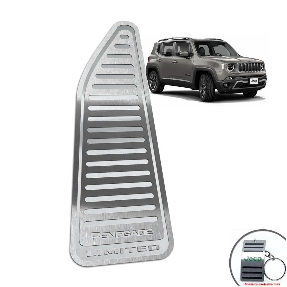 Descanso de Pé Jeep Renegade Limited Prata