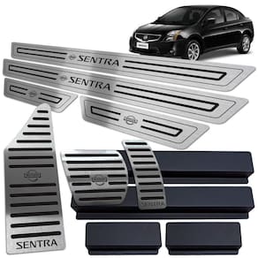 Descanso Pedaleira Auto Soleira Sentra 2008/2013 Preto BR