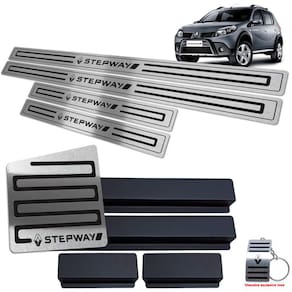 Descanso E Soleira Sandero Stepway 2008/2013 Preto BR