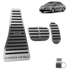 Pedaleira Automático + Descanso Corolla Gli 2014/2019 Preto