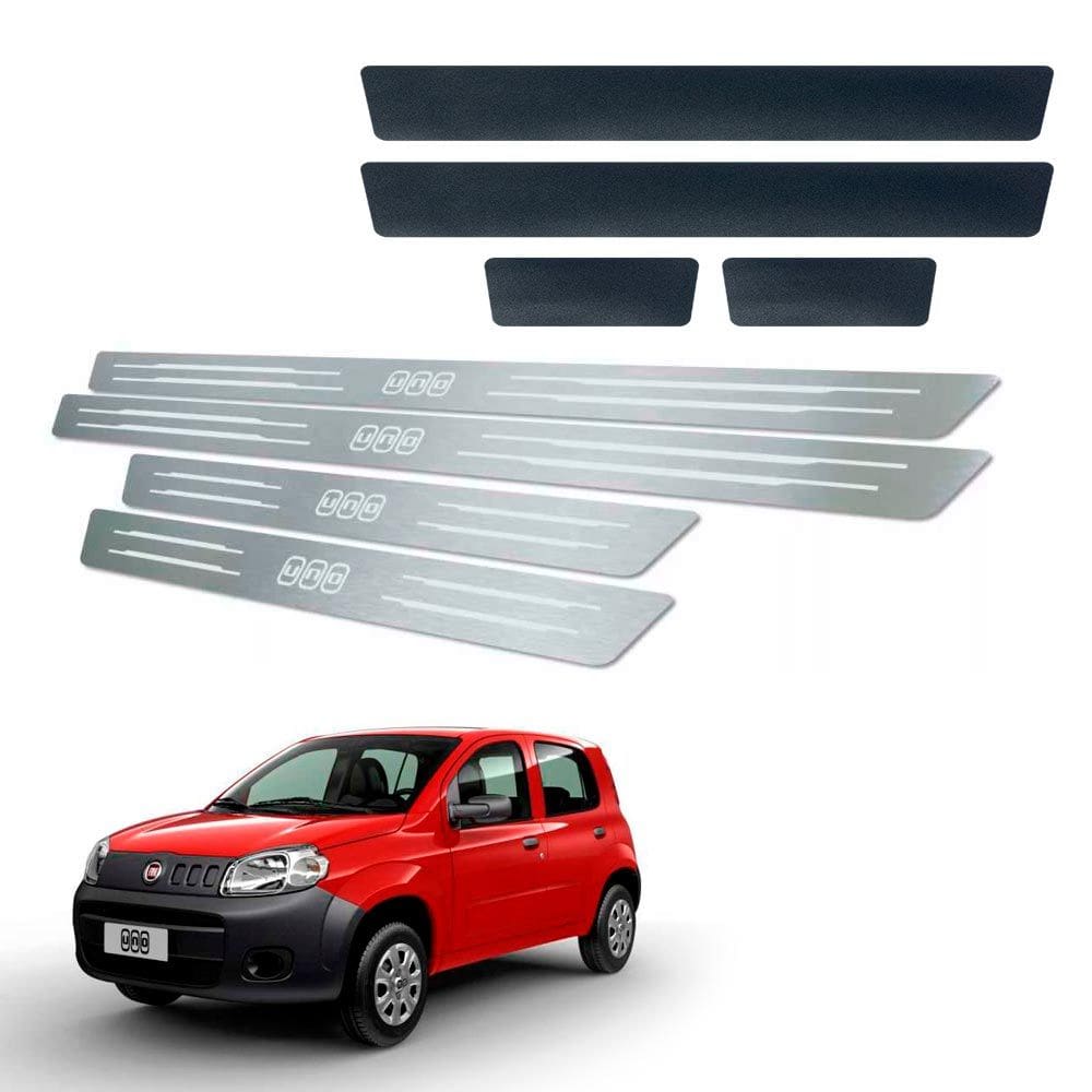 Soleira + Vinil Fiat Uno 2010 Até 2019