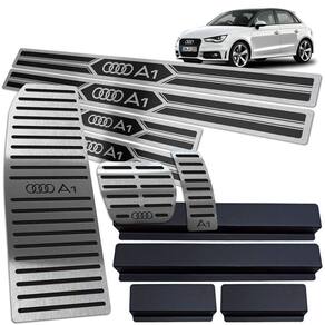 Soleira Descanso Pedaleira Automático Audi A1 4P 2011 A 2018