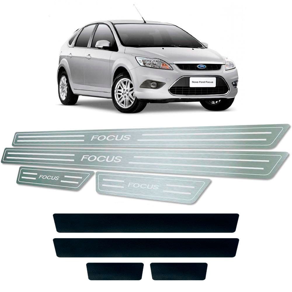 Soleira + Vinil Ford Focus 2009 Até 2013