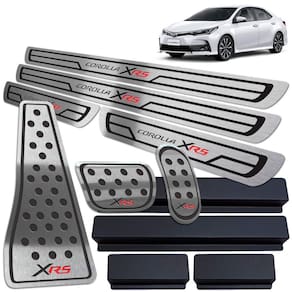 Soleira Pedaleira Descanso Corolla Xrs 2014 A 2019 Preto B.R