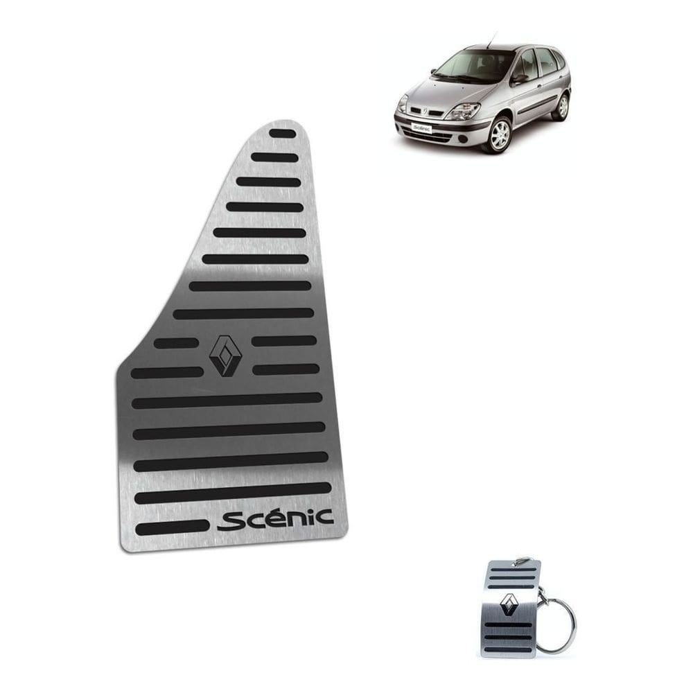 Descanso de Pé Renault Scenic 2001 A 2011 Preto