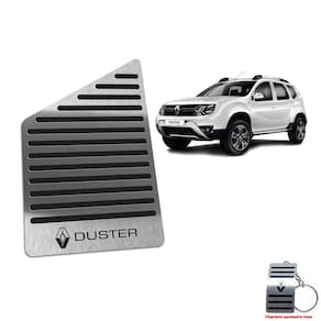 Descanso De Pé Em Aço Inox Duster 2011/2020 Preto