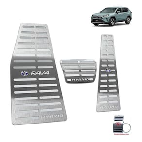 Descanso + Pedaleira Automático Rav4 Hybrid 2020 Prata