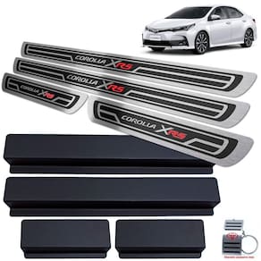 Soleiras Toyota Corolla Xrs 2014 A 2019 Preto Alto Relevo