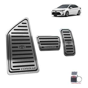 Pedaleira Com Descanso Toyota Corolla 2020 Automático Preto