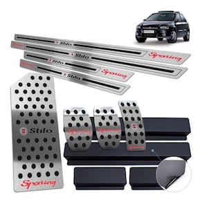 Kit Stilo Sporting 2007 A 2011 Manual Preto Baixo Relevo