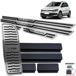 Descanso + Soleira Preto Alto Relevo Fox Xtreme 2018 A 2020