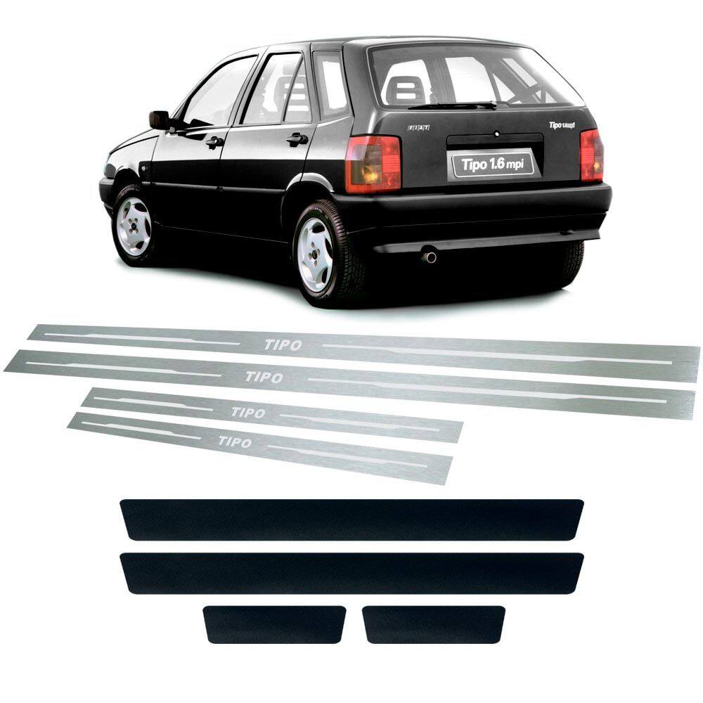 Soleira + Vinil Fiat Tipo 1993 Até 1997
