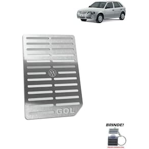 Descanso de Pé Volkswagen Gol G4 2005 a 2014 Prata