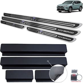 Soleiras Preto Alto Relevo Rav4 Hybrid 2020