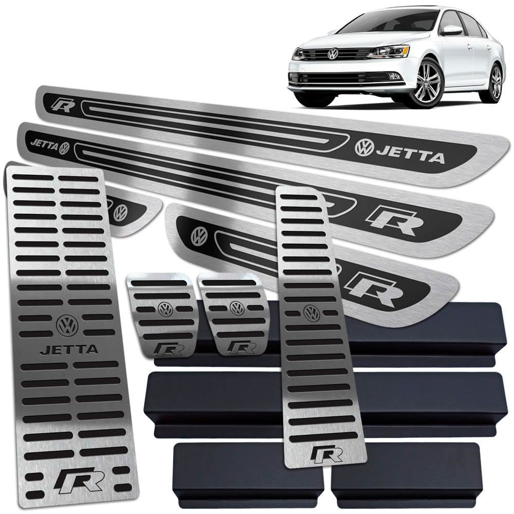 Soleira Pedaleira Descanso Jetta R-line 11 18 Manual Pre AR