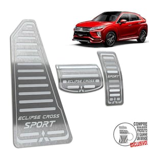 Descanso + Pedaleira Mitsubishi Eclipse Cross Sport Prata