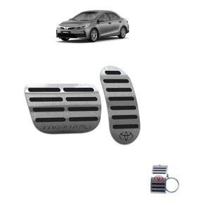 Pedaleira Automático Toyota Corolla Gli 2014/2019 Preto