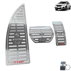 Descanso Pedaleira Peugeot 2008 Griffe Thp 2020 A 2021 Prata