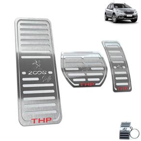 Descanso Pedaleira Peugeot 2008 Griffe Thp 2016 A 2019 Prata
