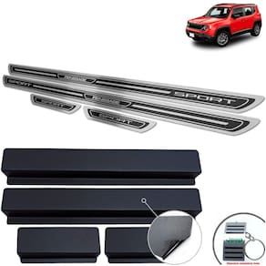 Soleira Jeep Renegade Sport Preto Alto Relevo